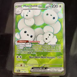 Maushold Ex 233/182 Sv04: Paradox Rift Pokemon Card Normal Type Full Art - Image 1