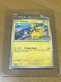 Pikachu SVP190 Scarlet & Violet Exclusive Ultra Rare Promo Pokemon Card * New * - Image 1