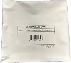 Gundam Trading Card Game - Starter Release Kit 01 - New & Sealed - English - Image 1