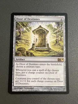 MTG 1X Door of Destinies X1 Core Set 2014 (M14) Magic - MP - Image 1