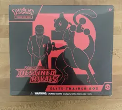 Pokemon TCG Scarlet & Violet Destined Rivals Elite Trainer Box ETB NEW SEALED - Image 1