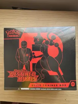 Pokemon TCG Scarlet & Violet Destined Rivals Elite Trainer Box ETB NEW SEALED - Image 1