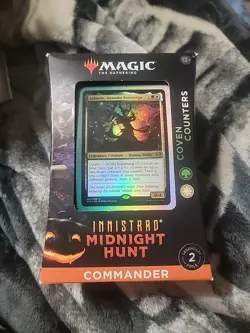 Magic the Gathering Innistrad Midnight Hunt Coven Counters Commander Deck MTG - Image 1