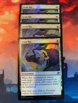MTG Edge of Eternities Seam Rip Foil x 4 - Image 1