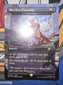MTG × Secret Lair Drop - Merciless Poisoning - Toxic Deluge (#1860) - Regular NM - Image 1
