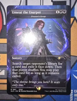 MTG (FIN) - Unseat the Usurper - Praetor's Grasp (#1861) - Regular Near Mint - Image 1