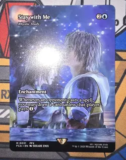 MTG (FCA) - Stay with Me - Rhystic Study (Showcase) (#31) - Regular Near Mint - Image 1