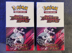 2x Pokemon TCG: Destined Rivals Half Booster Boxes (18 packs each, 36 total) - Image 1