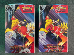 2x Pokemon TCG: Destined Rivals Half Booster Boxes (18 packs each, 36 total) - Image 5