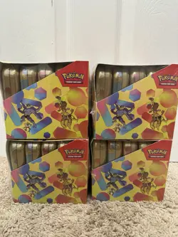 LOT (4) Pokemon Scarlet & Violet 151 Mini Tin Display SEALED - Image 2