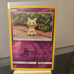 Pokemon SM - Cosmic Eclipse 97/236 Mimikyu Reverse Holo Near Mint - Image 1