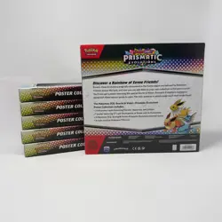 Pokemon Scarlet & Violet 8.5 Prismatic Evolutions Poster Collection (Lot of 6) - Image 2