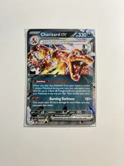 Charizard Ex 125/197 OBF Prize Pack Play Stamped - Pokemon TCG Cards - Image 1