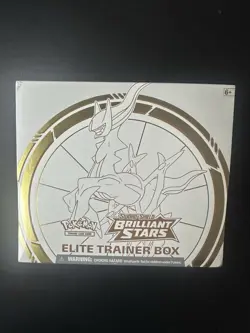 Pokemon Sword and Shield Brilliant Stars ETB Sealed *has rips - Image 1