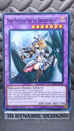 | Yugioh Dark Magician Girl the Dragon Knight LEDD-ENA36 1st Edition NM/M 🔥 | - Image 1