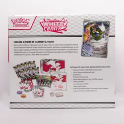 SEALED Pokemon TCG White Flare ETB Elite Trainer Box SV10.5 *Ships Quick!* - Image 3