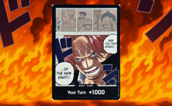 One Piece TCG DON!! Card Singles | OP09 Emperors in the New World | Shanks Art - Image 1