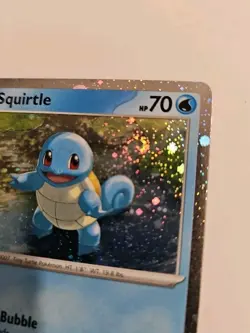 Squirtle 048 Cosmos Holo SWIRL SV 151 Scarlet & Violet Card Pokemon - Image 3