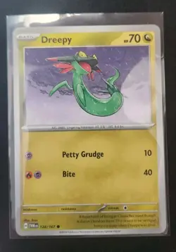 Dreepy 128/167 Pokemon TCG Card TWM TWILIGHT MASQUERADE Near Mint NM - Image 1