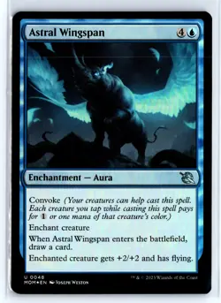 FOIL Astral Wingspan March of the Machine - MTG Magic the Gathering Card - Image 1