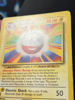 Electrode 21/102 Base Set WOTC Unlimited Rare - Pokemon Card MP - Image 3