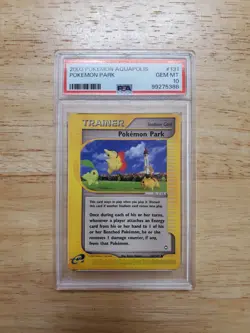 Pokemon PSA 10 GEM MINT 2003 Pokemon Park Aquapolis Card - Image 1