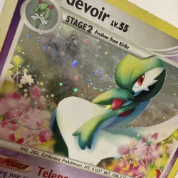 Gardevoir 7/132 Diamond & Pearl Secret Wonders Holo Rare Pokemon TCG Card SWIRL! - Image 4
