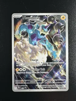 Pokemon Black Bolt ETB Exclusive Thundurus 209 Promo Mint NM - Image 1