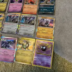 Pokemon card bundle 15 Cards Plus 5 Card Protector, Sleeves - Image 2