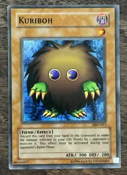 Kuriboh MRD-071 Unlimited Yu-Gi-Oh! - MP Holo Rare - Vintage 2002 MRD Card - Image 1