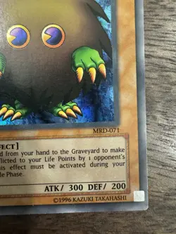 Kuriboh MRD-071 Unlimited Yu-Gi-Oh! - MP Holo Rare - Vintage 2002 MRD Card - Image 5