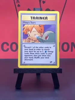 Misty's Tears 118/132 Pokemon Card Trainer Gym Challenge Vintage Regular LP - Image 2