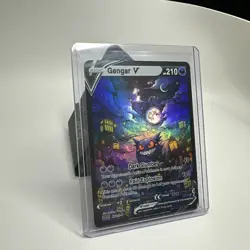 Gengar Pokemon TCG Custom Starry Night Gogh Full Alt Art Illustration Holo Card - Image 2