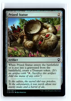 FOIL Prized Statue Baldur's Gate Common - MTG Magic the Gathering Card - Image 1