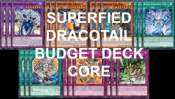 SUPERFIED Dracotail Budget Deck Core *21* Card Yugioh Justice Hunters Preorder - Image 1