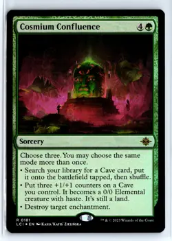 FOIL Cosmium Confluence Lost Caverns of Ixalan Rare - MTG Magic the Gatheri - Image 1