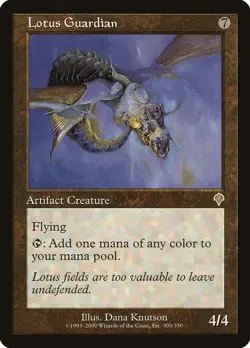MTG - Lotus Guardian - Invasion - X1 - (NM) - - Image 1