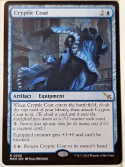 Cryptic Coat - Murders at Karlov Manor - Magic the Gathering MTG Nice! - Image 1