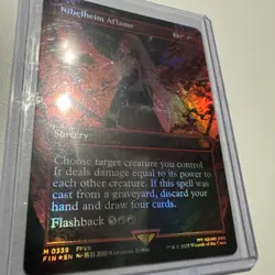 Nibelheim Aflame (Borderless) Final Fantasy Foil - MTG - NM - Image 2