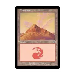 WOTC MtG Onslaught Mountain #346 (C) (Foil) NM - Image 1