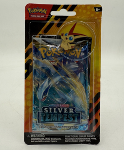 Pokemon TCG Sword and Shield - Silver Tempest Booster Pack w/ Collectible Pin - Image 1