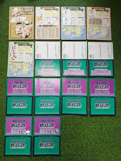 Set 14 Pikachu Charizard Pokemon Jumbo Carddass TCG Vintage Nintendo Japanese - Image 5