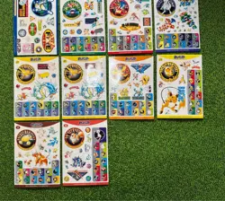 Set 14 Pikachu Charizard Pokemon Jumbo Carddass TCG Vintage Nintendo Japanese - Image 4