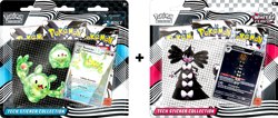 2 Pokemon TCG SV10.5 Black Bolt & White Flare Tech Sticker Collection Bundle New - Image 1
