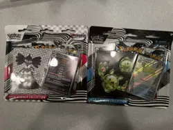 2 Pokemon TCG SV10.5 Black Bolt & White Flare Tech Sticker Collection Bundle New - Image 1