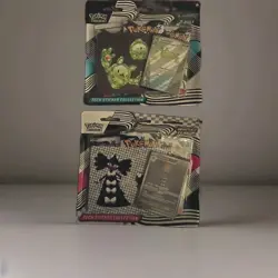 2 Pokemon TCG SV10.5 Black Bolt & White Flare Tech Sticker Collection Bundle New - Image 1