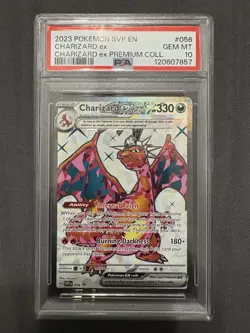 PSA 10 Charizard EX #056 2023 Pokemon TCG SVP- Charizard Premium Collection - Image 1
