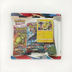 Pokemon 2021 Battle Styles 3 Pack Blister Jolteon - New/Factory Sealed 820650808227 - Image 1