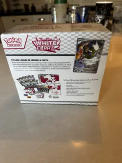 Pokemon White Flare ETB Elite Trainer Box - Factory Sealed - Image 2