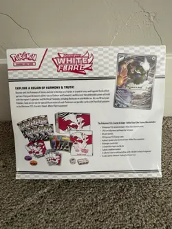 Pokemon White Flare ETB Elite Trainer Box - Factory Sealed - Image 2